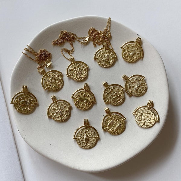 The Zodiac 18k Gold Necklace