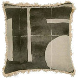 Preston Print Cushion Cover Olive Green