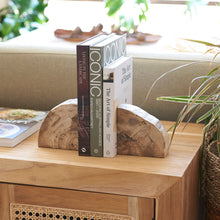Load image into Gallery viewer, Acadia Petrified Wood Bookends
