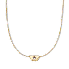 Load image into Gallery viewer, June Alexandrite Birthstone Necklace 18k Gold Plated
