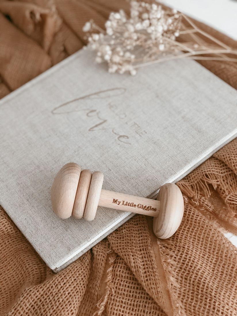 Keepsake Baby Rattle Teether