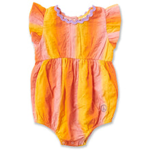 Load image into Gallery viewer, Rainbow Seesucker Cotton Frill Playsuit
