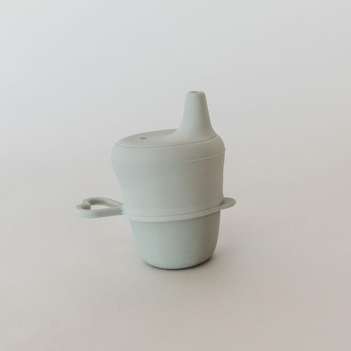 Silicone Sippy Cup with Lid - Storm