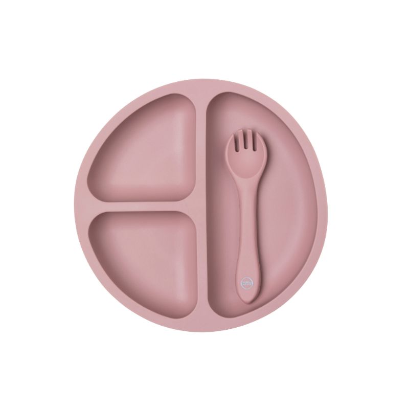 My Little Plate & Fork Set - Various Colours