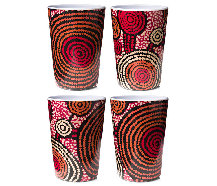 Teddy Gibson Tumblers Set of 4