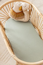 Load image into Gallery viewer, Organic Fitted Sheets Sage

