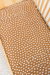 Organic Cotton + Bamboo Fitted Sheets - PebbleChange pad Bassinet