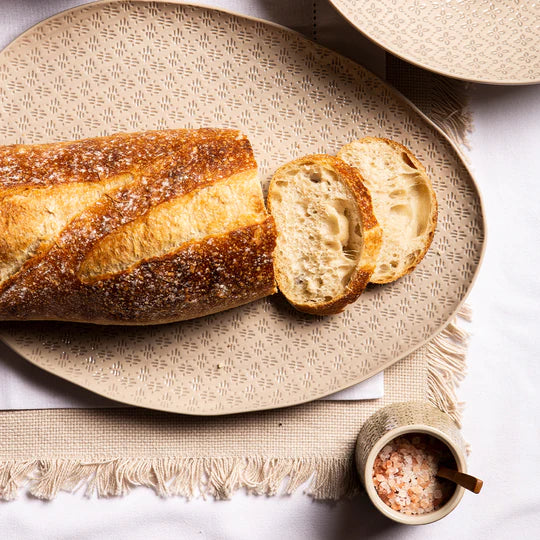 Tirari Oblong Platter Travertine