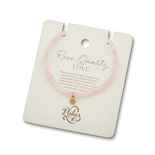 Load image into Gallery viewer, Rose Quartz Healing Gem Bracelet
