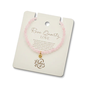 Rose Quartz Healing Gem Bracelet