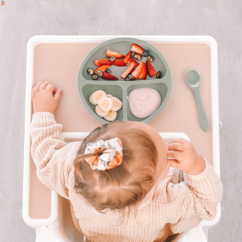 My Little Plate & Fork Set - Various Colours