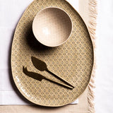 Tirari Oblong Platter Travertine