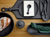 Efi Serving Spoon, Black, Acacia