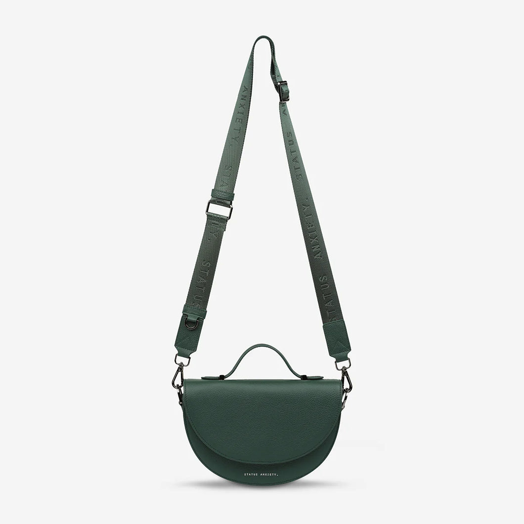All Nighter Bag with Webbed Strap - Green