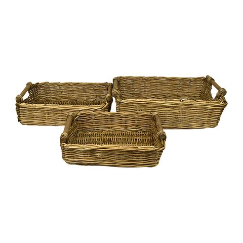 Rectangle Willow Tray