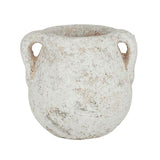Rustic White Urn